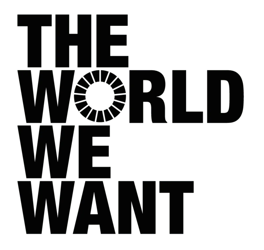 The World We Want logo